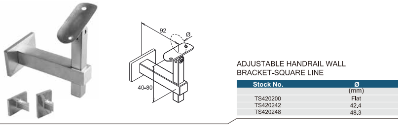 Adjustable Handrail Glass Bracket-Square Line4.png