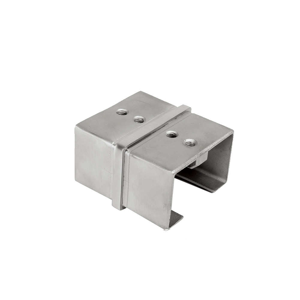 Connector for rectangular slot tube