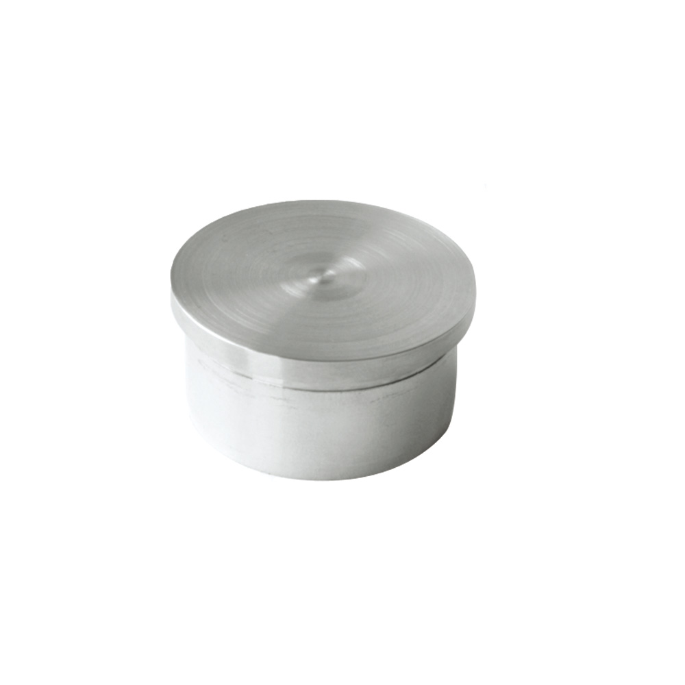 Flat end cap