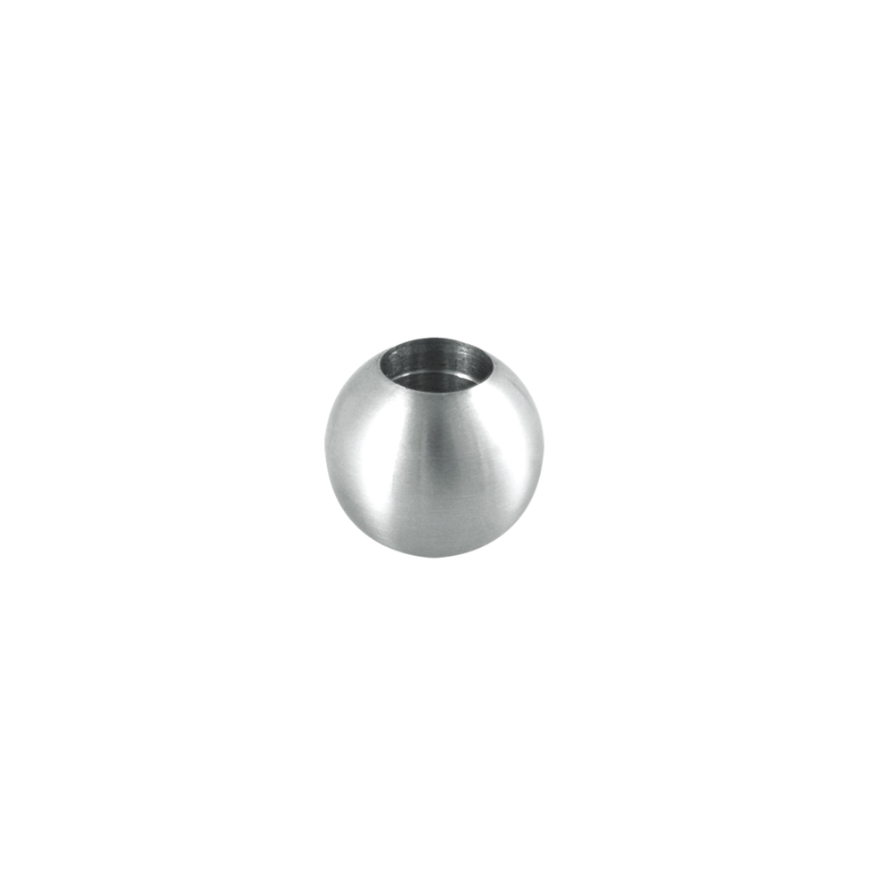 Solid ball-blind hole